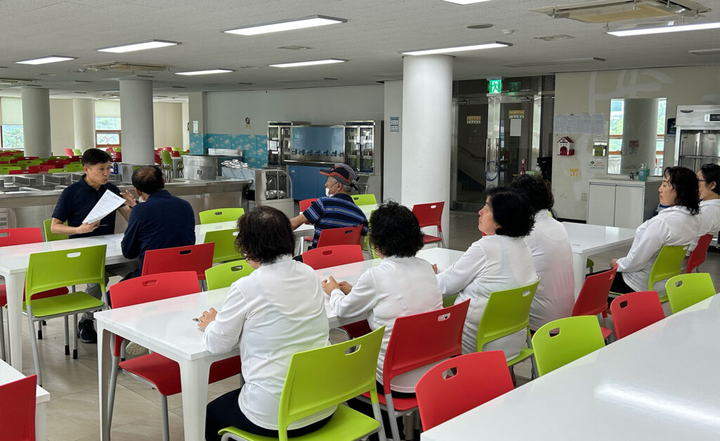 유해요인조사 실무자 현장교육